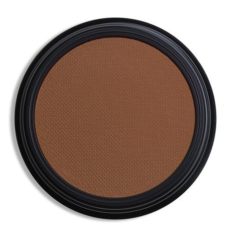 FIVEFULU Single Brown Eyeshadow, Pressed Powder Matte Brown Eye Shadow Palette Make-up, Blendable Long Lasting High Pigment Brown Eye Makeup Halloween Brown Eye Paint & Face Body Paint