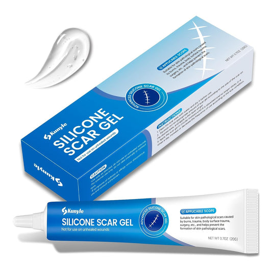 Silicone Scar Gel - Advanced Scar Treatment for Surgical Scars, Stretch Marks & Keloids | 0.70oz (20g)