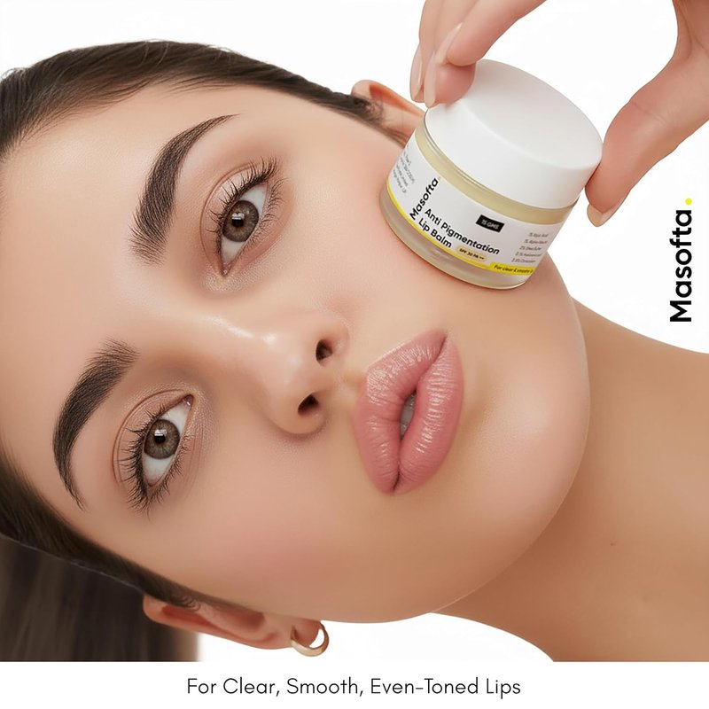 Shea Butter Lip Balm with Kojic Acid & Alpha Arbutin - Smooth, Hydrated Lips | SPF 30, 0.52 oz