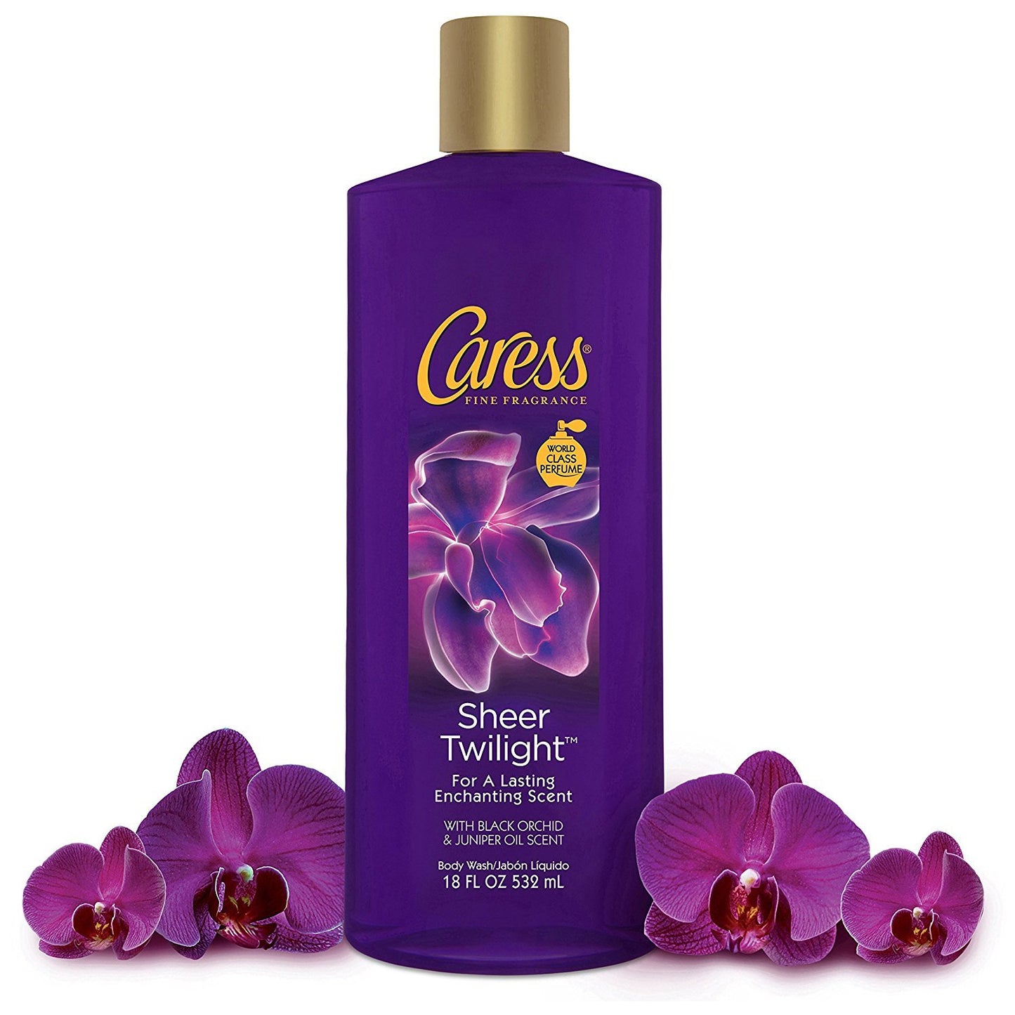 CARESS BODY WASH Black Orchid & Patchouli Oil 18.6 Oz, 18 Oz (PPAX1258390)