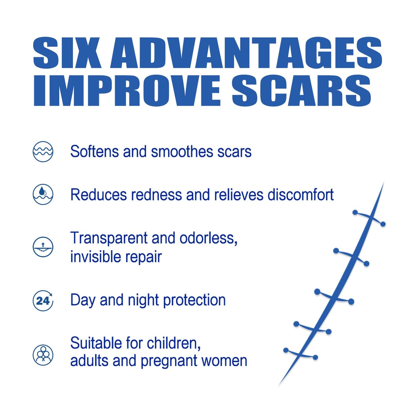 Scar Cream,Scar Removal Cream,Silicone Scar Gel,Scar Silicone Gel,Scar Gel,Scar Cream for Surgical Scars, Stretch Marks and Keloid Bump (1pcs)