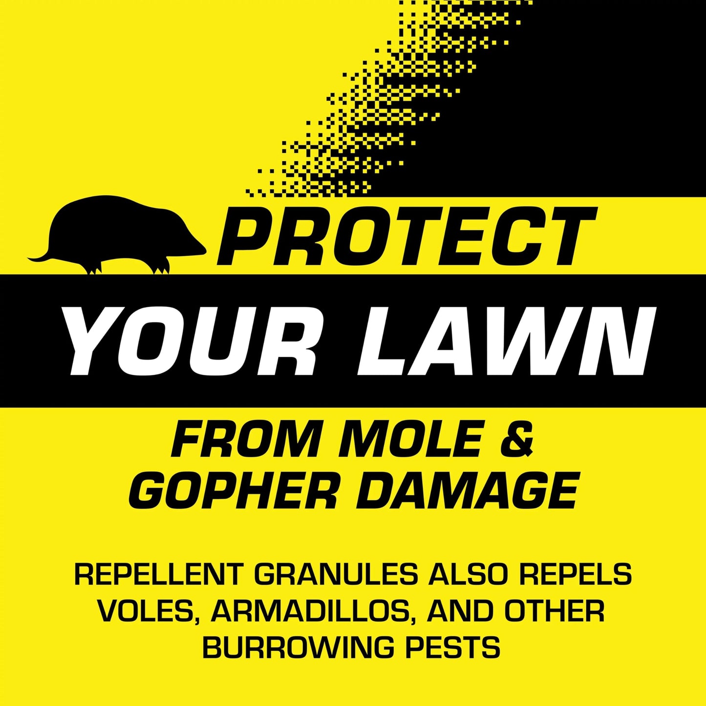 Tomcat Mole & Gopher Repellent Granules - Mole Repellent Granules Formulated with Castor Oil, For Lawns, 4 lbs.