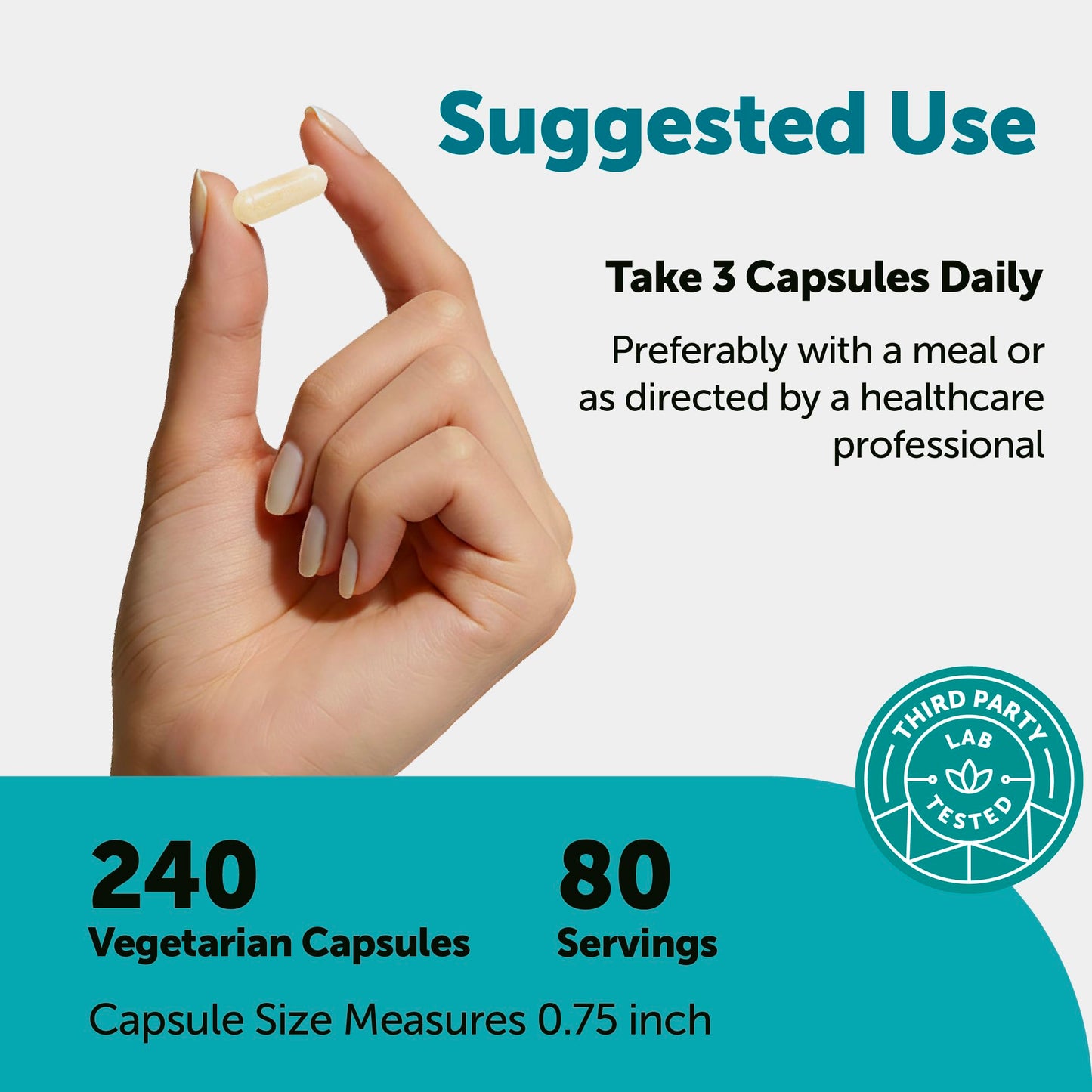 Micro Ingredients Hyaluronic Acid Complex, 240 Vegetarian Capsules | with Collagen, MSM, Vitamin C, Biotin, Turmeric & Boswellia | Non-GMO, Filler-Free, cGMP Manufactured & Lab Tested