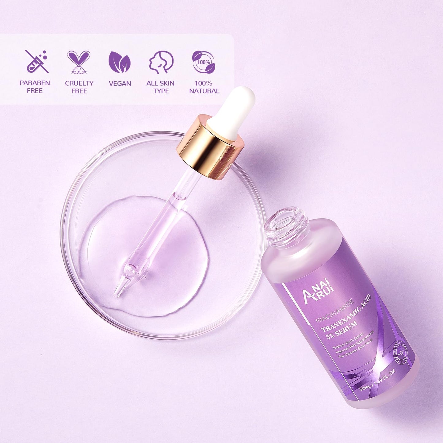 ANAI RUI Starter 5% Tranexamic Acid Serum Value Size 1.69 FL.Oz/50 ML