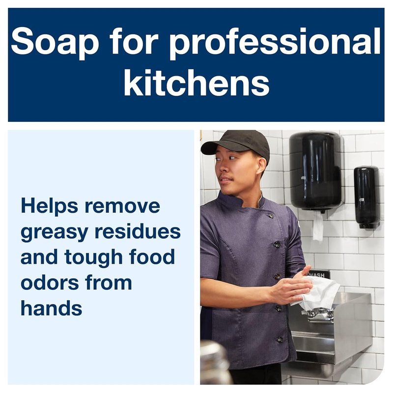 Tork Odor-Control Hand Soap - Gentle, Perfume-Free Liquid Soap | 6 x 1L Bottles Compatible with S4 Dispensers