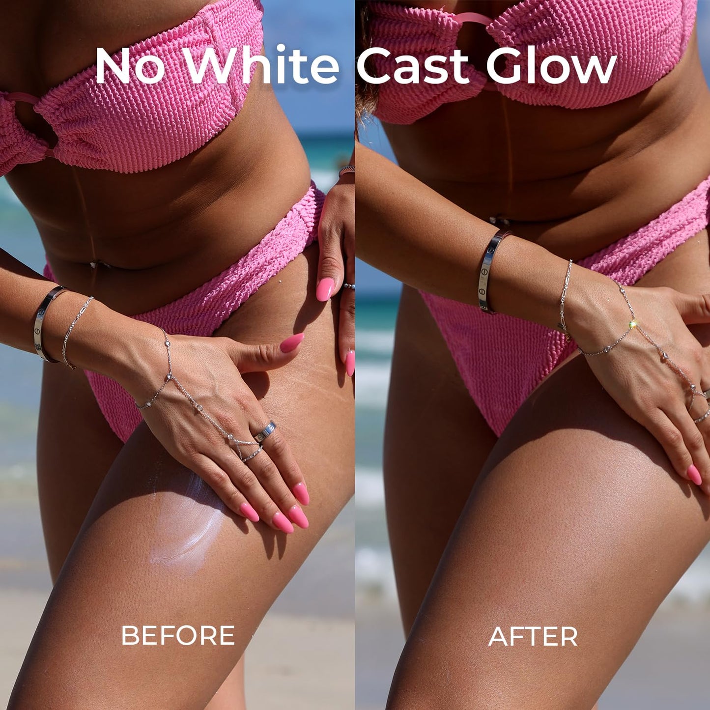 Miami Beach Bum, Bodyguard SPF30 UVA/UVB Silky & lightweight with a sheer, no‑white‑cast finish. Broccoli, aloe & algae, Fragrance‑free & gentle for sensitive skin 3.4oz