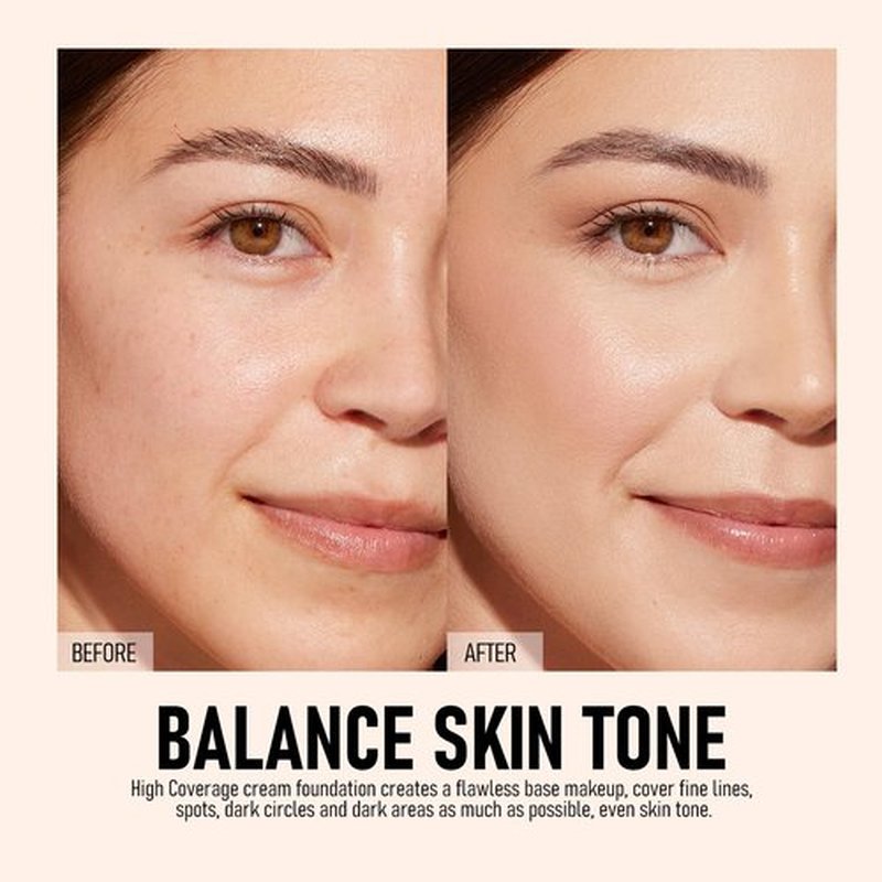 KYDA Liquid Foundation, SPF 50 PA+++, Full Coverage Matte Foundation BB Cream, Moisturizing Flawless Liquid Concealer Foundation, Skin-improving Foundation for All Skin, 1.01 fl oz, NATURAL
