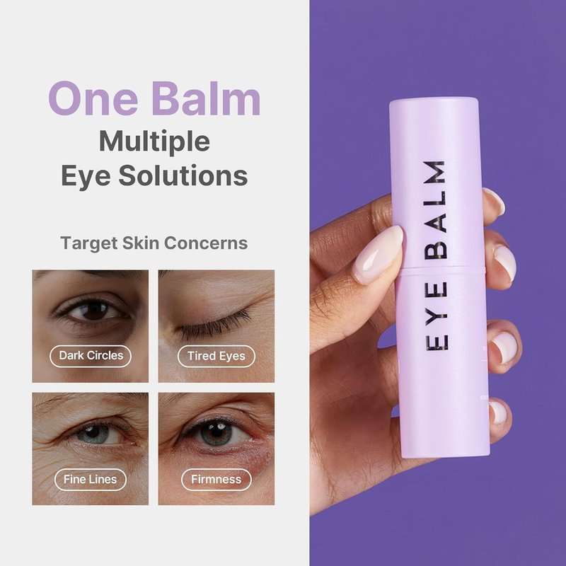KAHI Eye Balm Stick - Hydrating Under Eye Brightener & Glow | Multi-Purpose Korean Cream for Dark Circles & Fine Lines (0.32 oz)