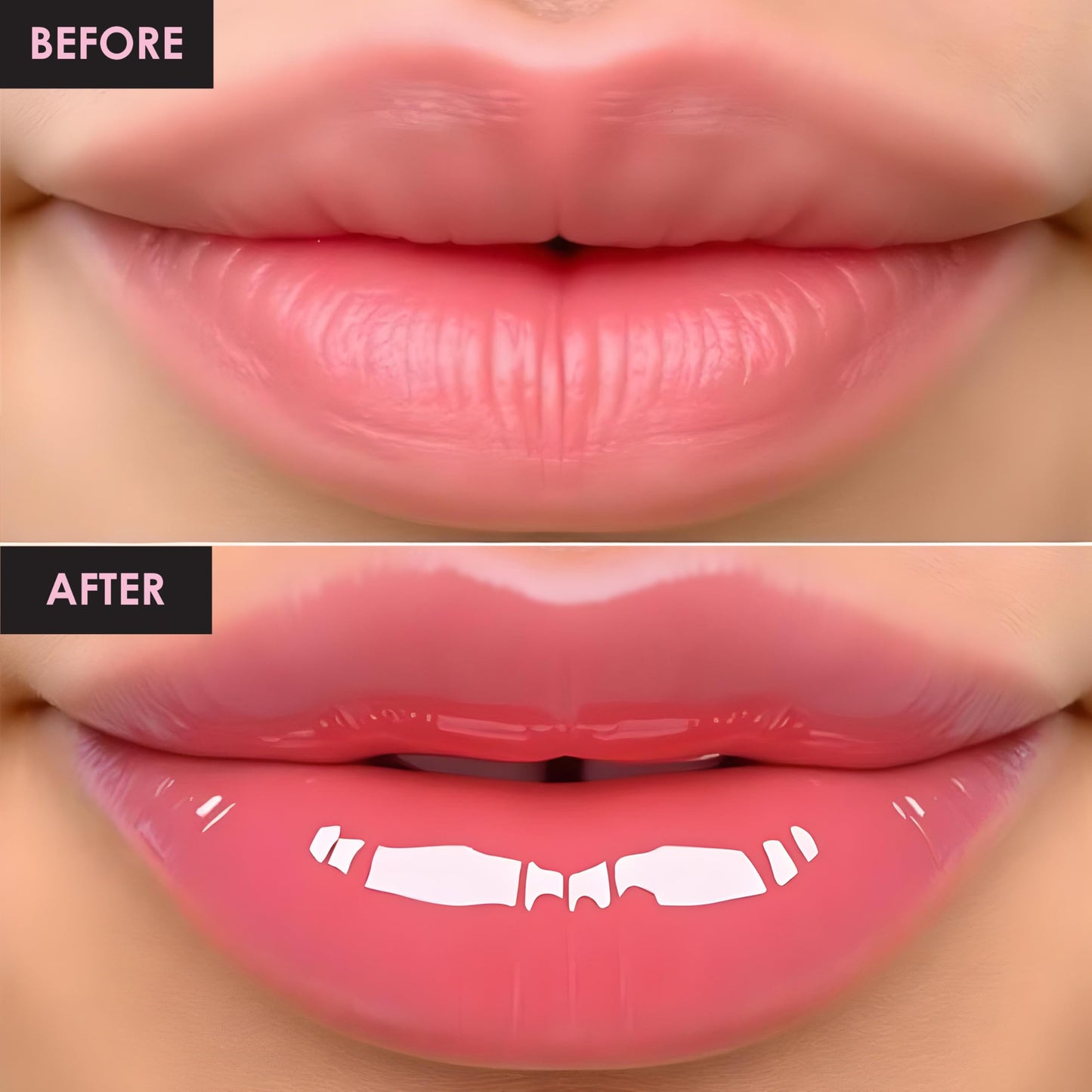Market Fresh Beauty Lip Peptide Treatment - with Exfoliating Strawberry Scrub and Cherry Serum - for Hydrating, Plumping, Clean Beauty Lip Care