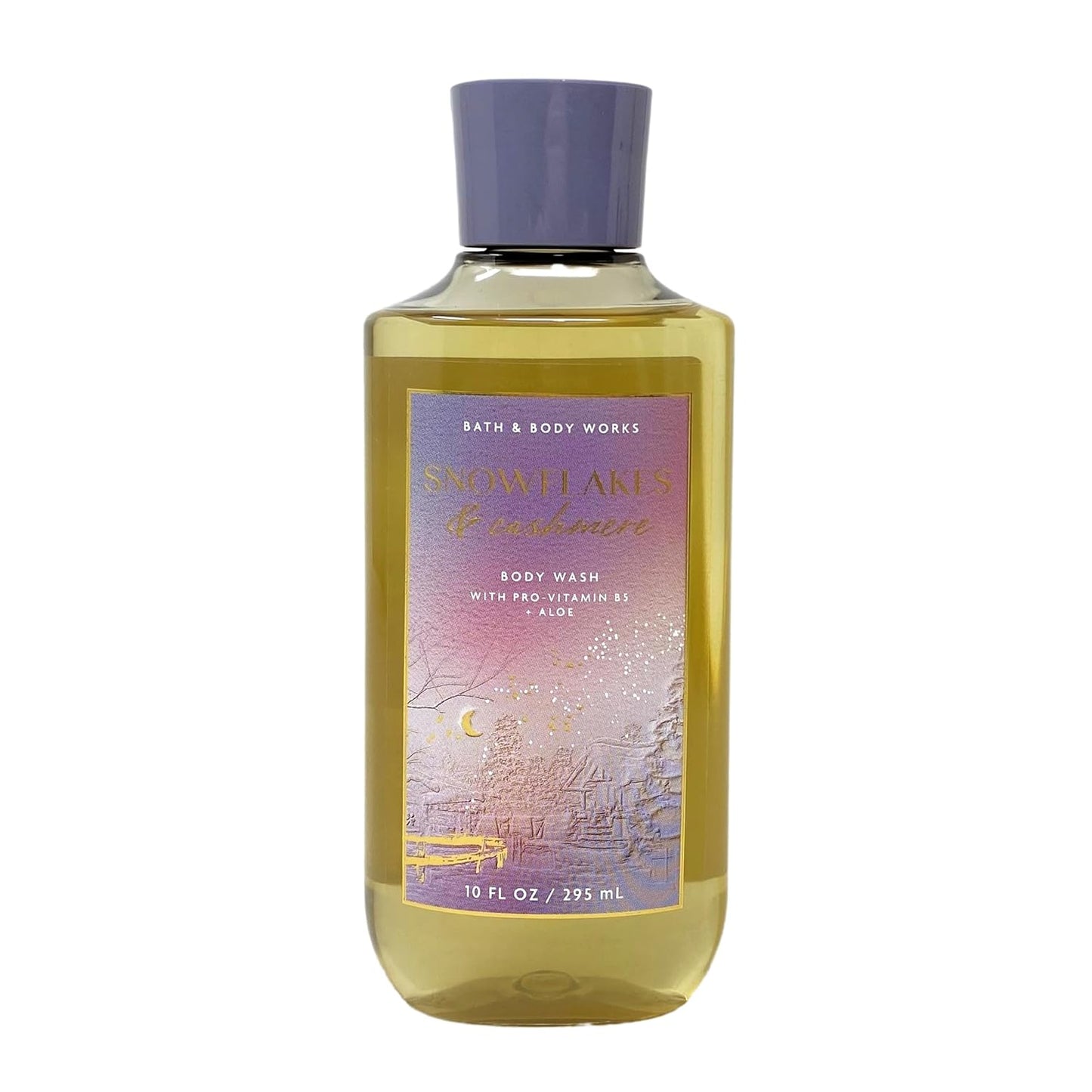 Bath and Body Works Gift Set of 10 oz Shower Gel and 8 oz Lotion (Snowflakes & Cashmere) (BB87462390)