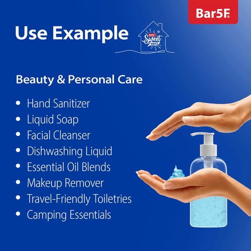 Bar5F 6-Pack Plastic Bottles with Pump Dispenser, 8.5 oz | Leak Proof, Empty, Clear Refillable, BPA Free for Body Wash, Moisturizer, Face Cream, Liquid Soap | Black & White Pumping Caps | Set of Bulk