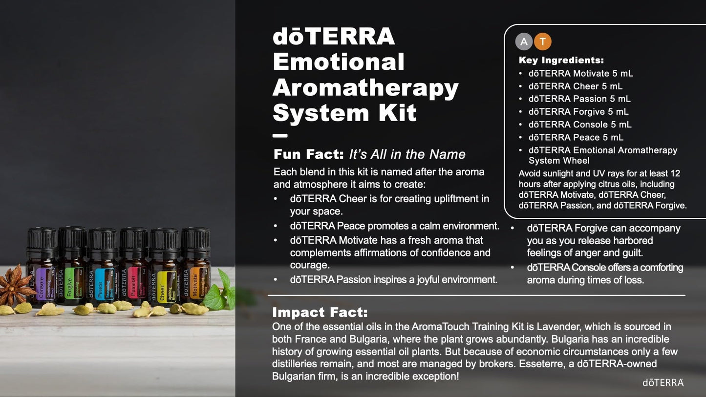 doTERRA - Emotional Aromatherapy System Kit - 6 in 1 Bundle