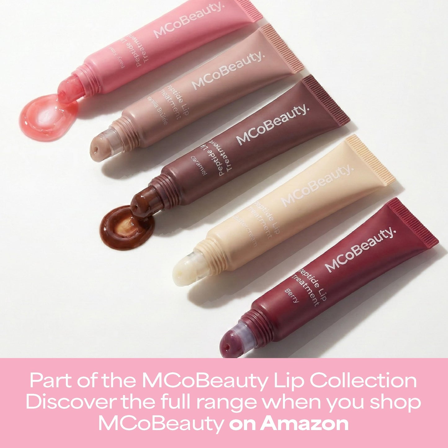 MCoBeauty Peptide Lip Treatment - Buttercream Plumping Lip Gloss Balm