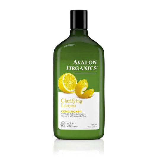 Avalon Organics Clarifying Lemon Conditioner, 11 oz (Pack of 2)