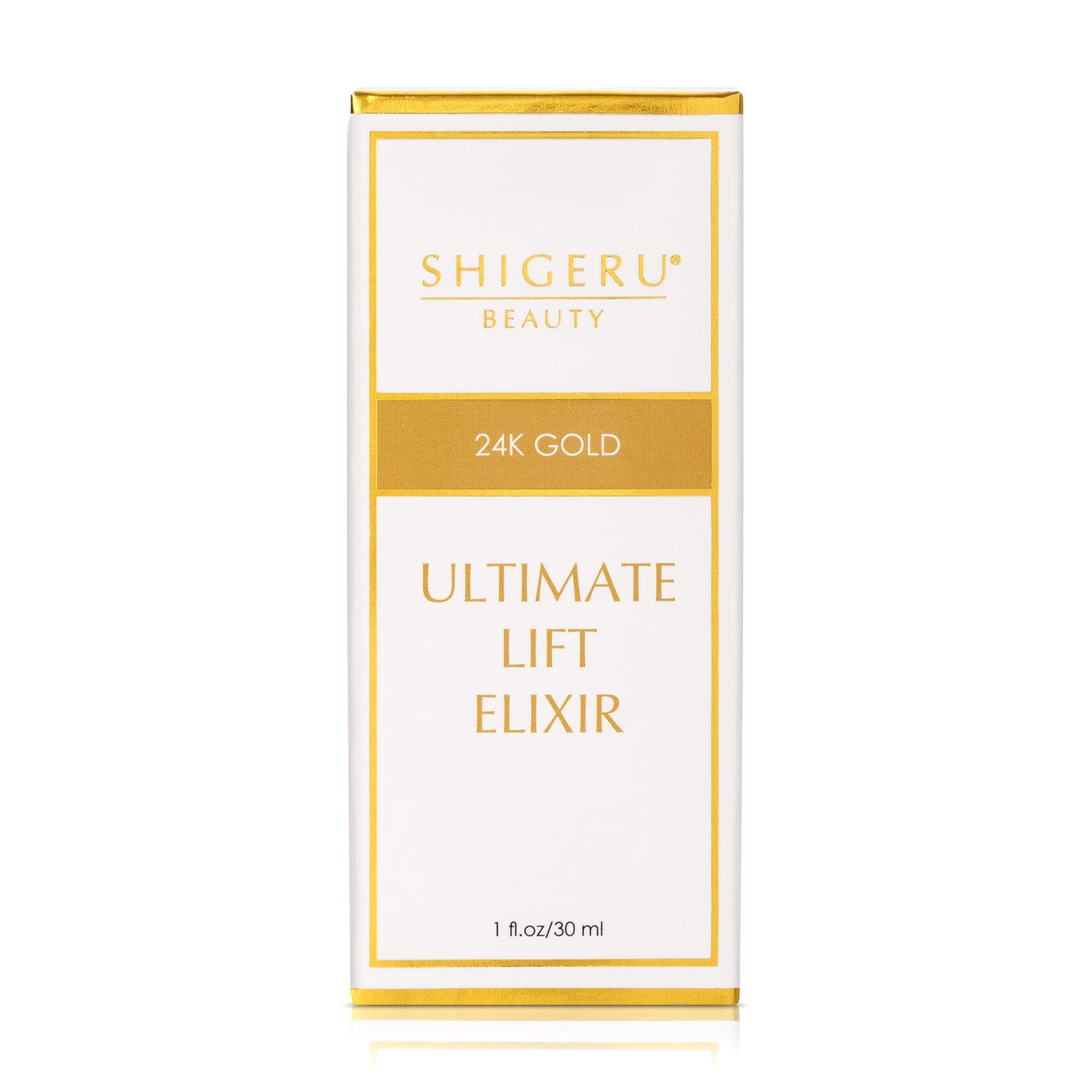 Shigeru Beauty 24K Gold Serum with Collagen, Hyaluronic Acid, Vitamin C, Vitamin E, Anti-Aging Face Serum for All Skin Types, Brightening