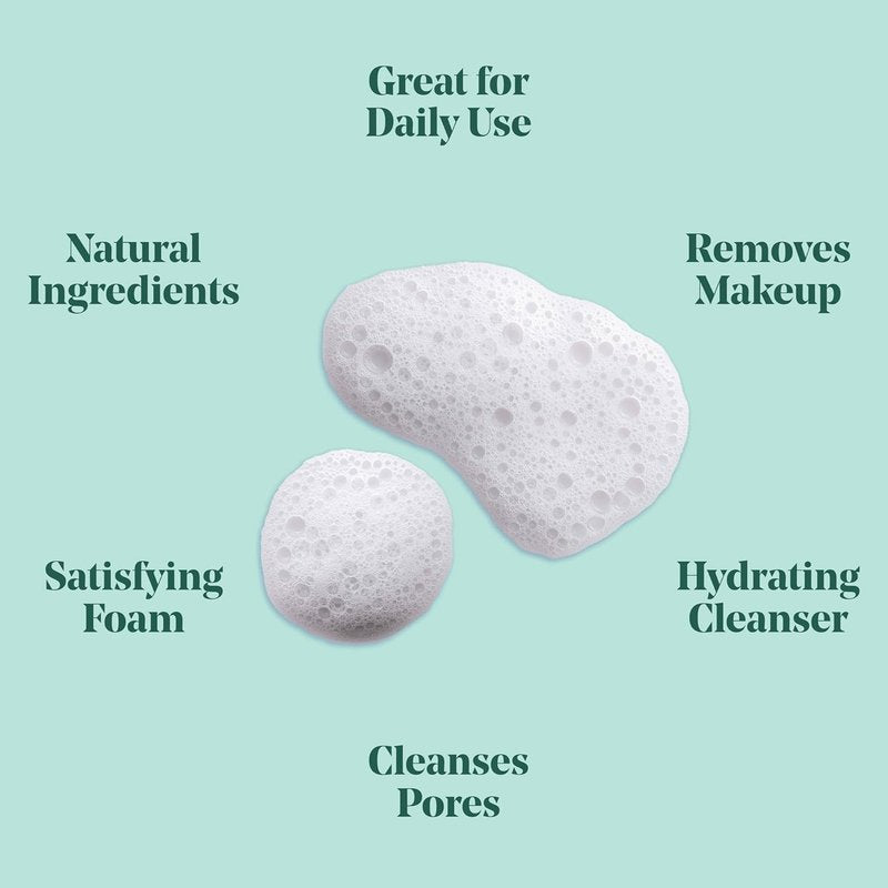 Foaming Cleanser - Hydrating Face Wash with Hyaluronic Acid & Avocado Oil | Gentle for Oily & Combo Skin - 5 fl oz