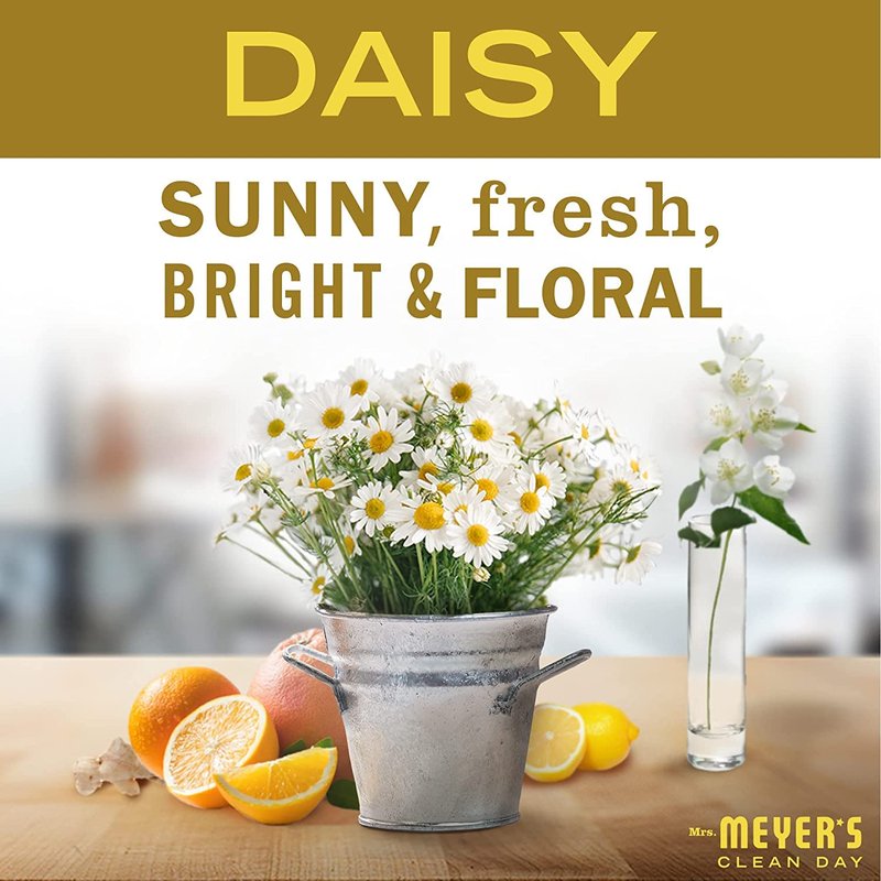 Mrs. MEYER'S CLEAN DAY Variety Pack, 1 Liquid Dish Soap Lilac, 16 OZ, 1 Liquid Hand Soap, Daisy, 12.5 OZ, 1 CT