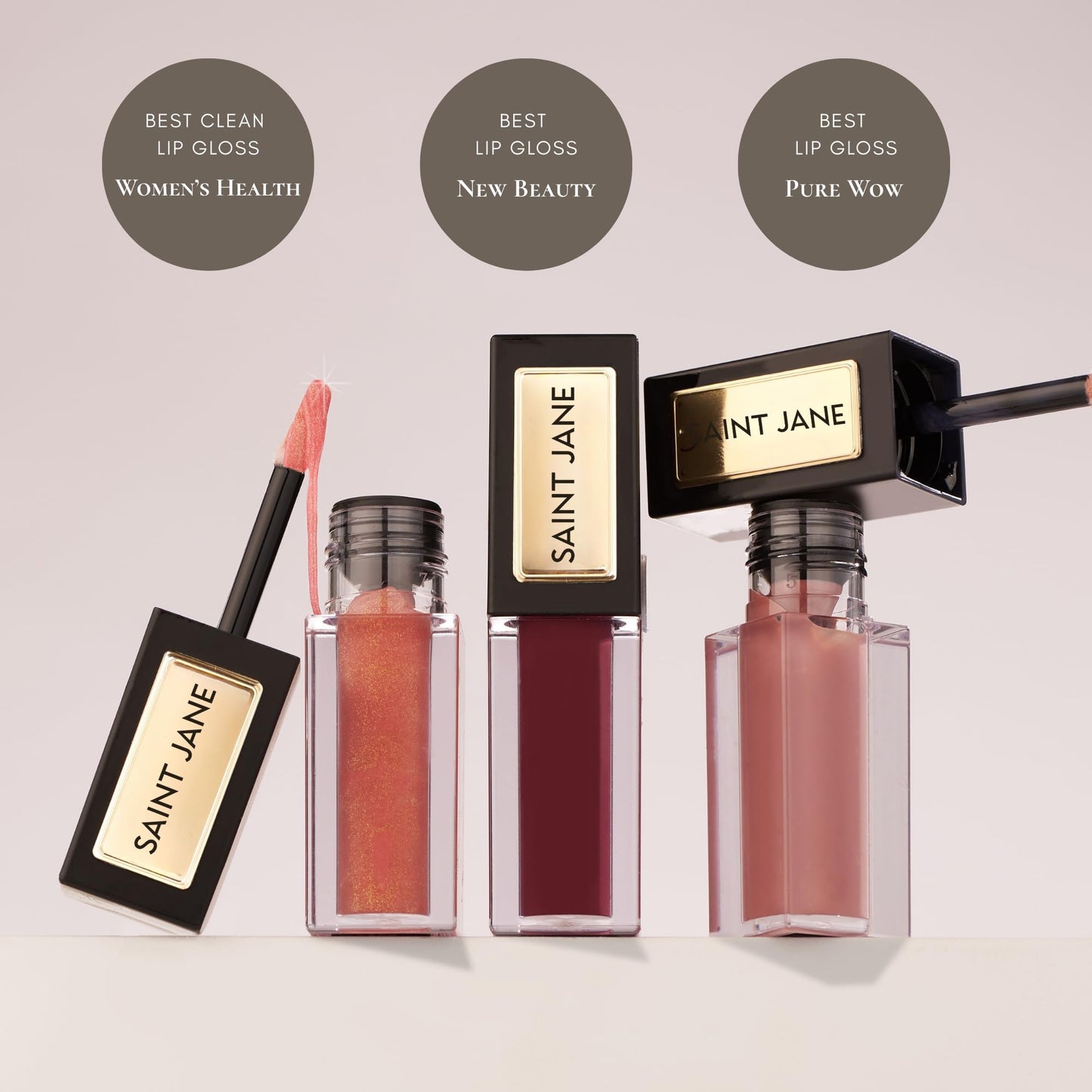 SAINT JANE - Luxury Lip Oil | Luxury, Floral-Infused, Clean Skincare (Bliss, 0.15 oz | 4.5 ml)