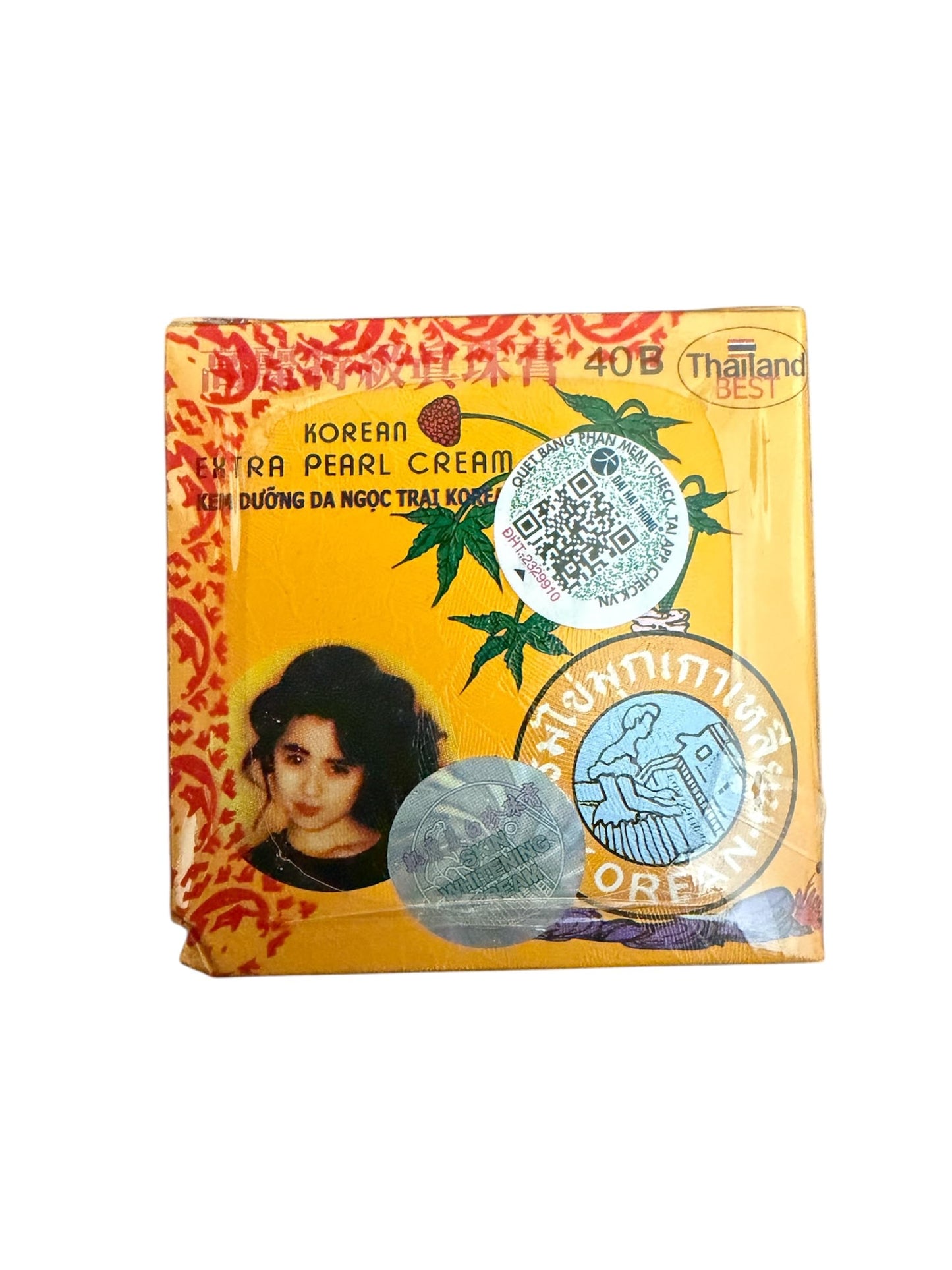 Kem Sam Vang Tri Nam Extra Pearl Cream Ngoc Trai Thailand 5g