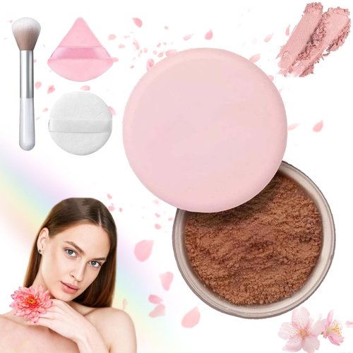 Luminance Milano Powder, Luminance Milano Setting Powder, Luminance Powder, Beauty Pink Setting Powder, Waterproof, Natural, Luminance Milano Pink Setting Powder, For All Skin Tones (G, 1)