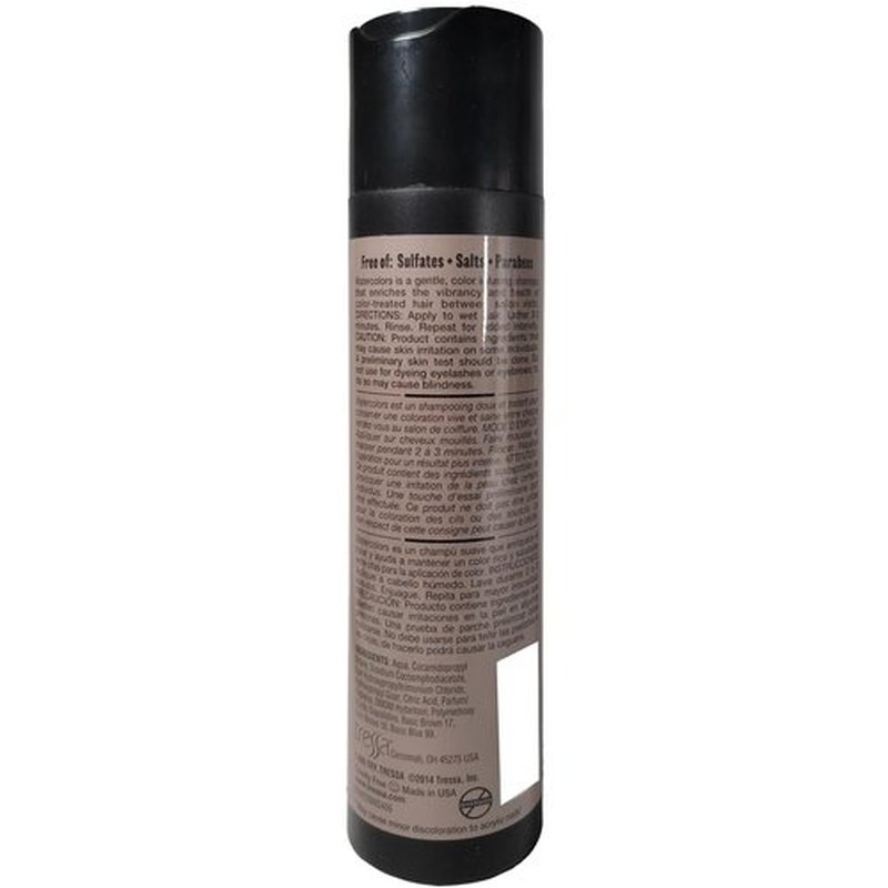 Watercolors Semi Permanent Color Depositing Shampoo. Sulfate & Paraben Free to Maintain & Enhance Hair Color 8.5 oz - LIQUID COPPER