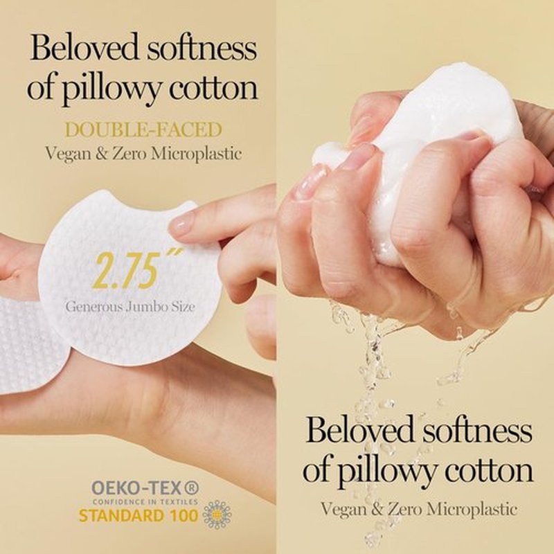 EFILOW Chaga Mushroom Biome Pore Clearing Pad 70 Sheets | Pore-Smoothing Facial Cleansing Pads | Korean Toner Pads for Face | Gentle Face Exfoliating Pads | Skin-Balancing Organic Cotton Rounds