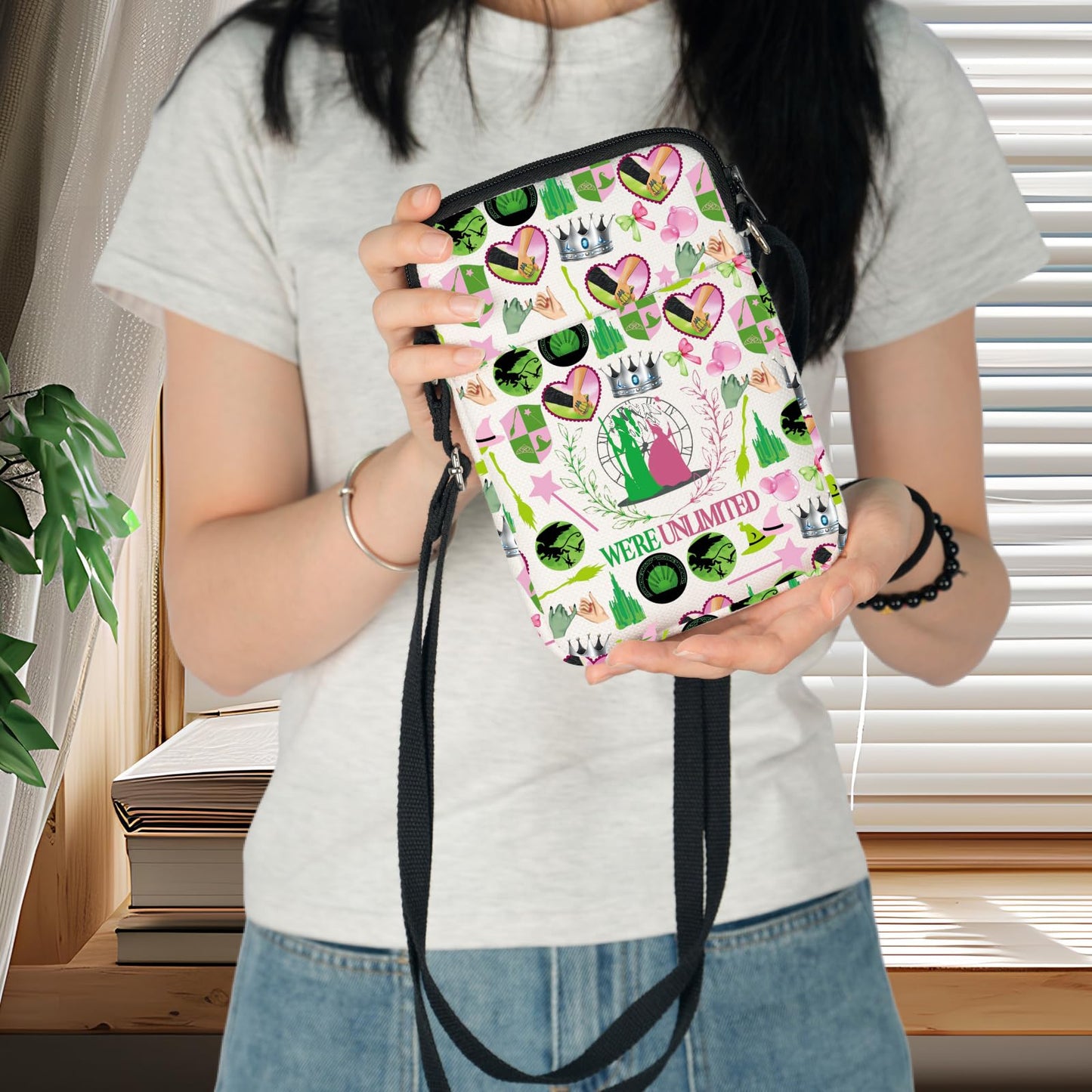 WZMPA Witch Musical Crossbody Bag Theater Music Lover Gift Together We're Unlimited Shoulder Bag Theater Drama Merch (Were Unlimited -CB)