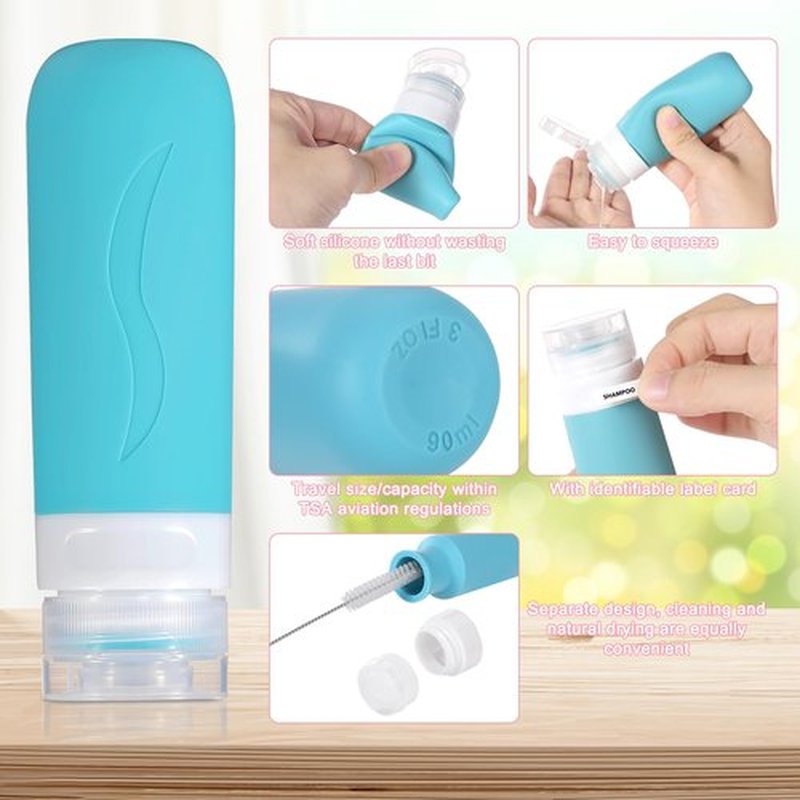 IMPORX 26 Pack Travel Size Toiletries Travel Bottles Tsa Approved Travel Essentials for Women Travel Size Containers Silicone Leak Proof Toiletry Bottle Travel Accessories