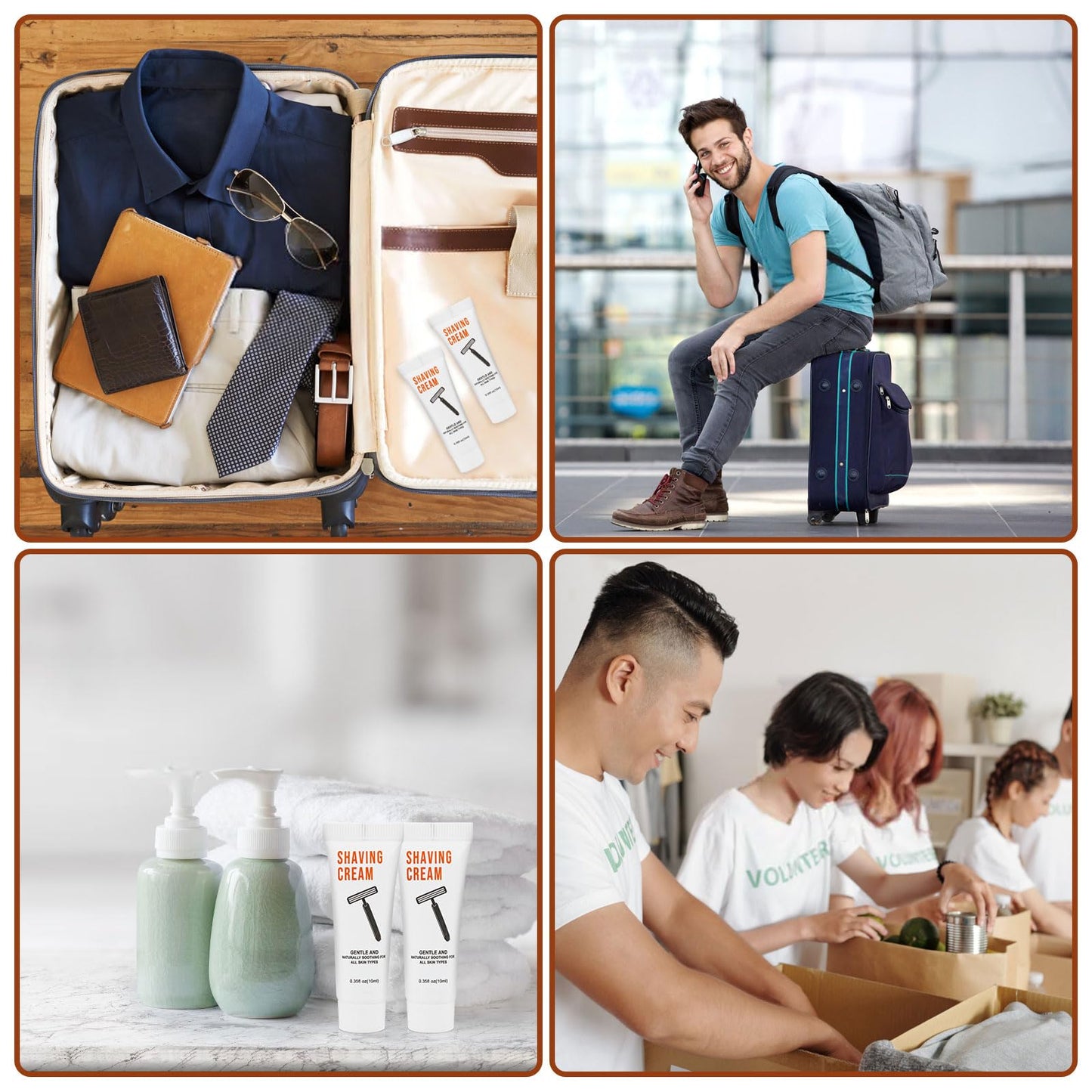 200 Shaving Cream Bulk Travel 10ml/0.35fl oz,Disposable Shaving Cream in Bulk Travel Shave Cream for Hotel Homeless,Jasmine