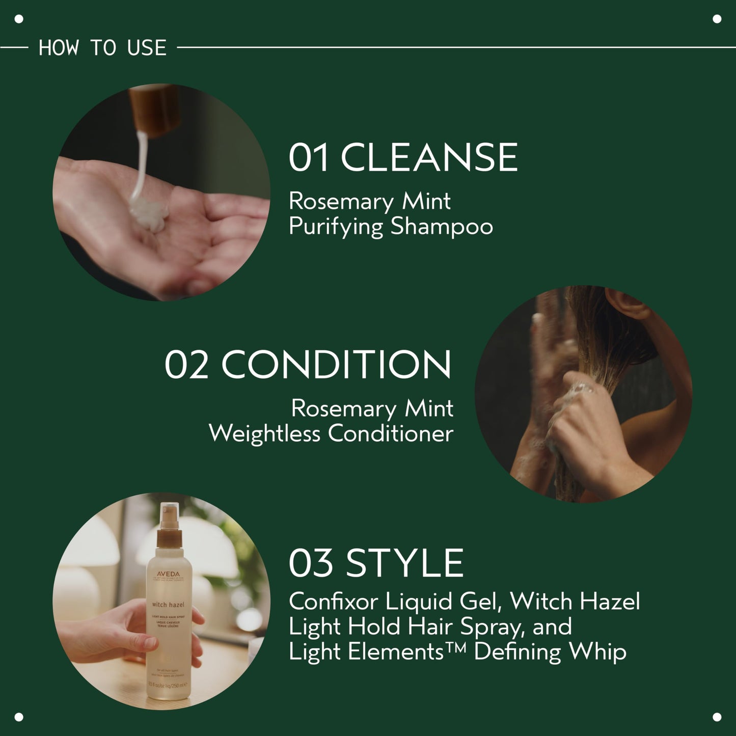 Aveda Rosemary Mint Weightless Conditioner | Lightweight Daily Conditioner | Adds Body & Shine| For Normal to Oily Hair, Fine to Medium Hair | Invigorating Aroma | 97% Naturally Derived*, 33.8 Fl Oz