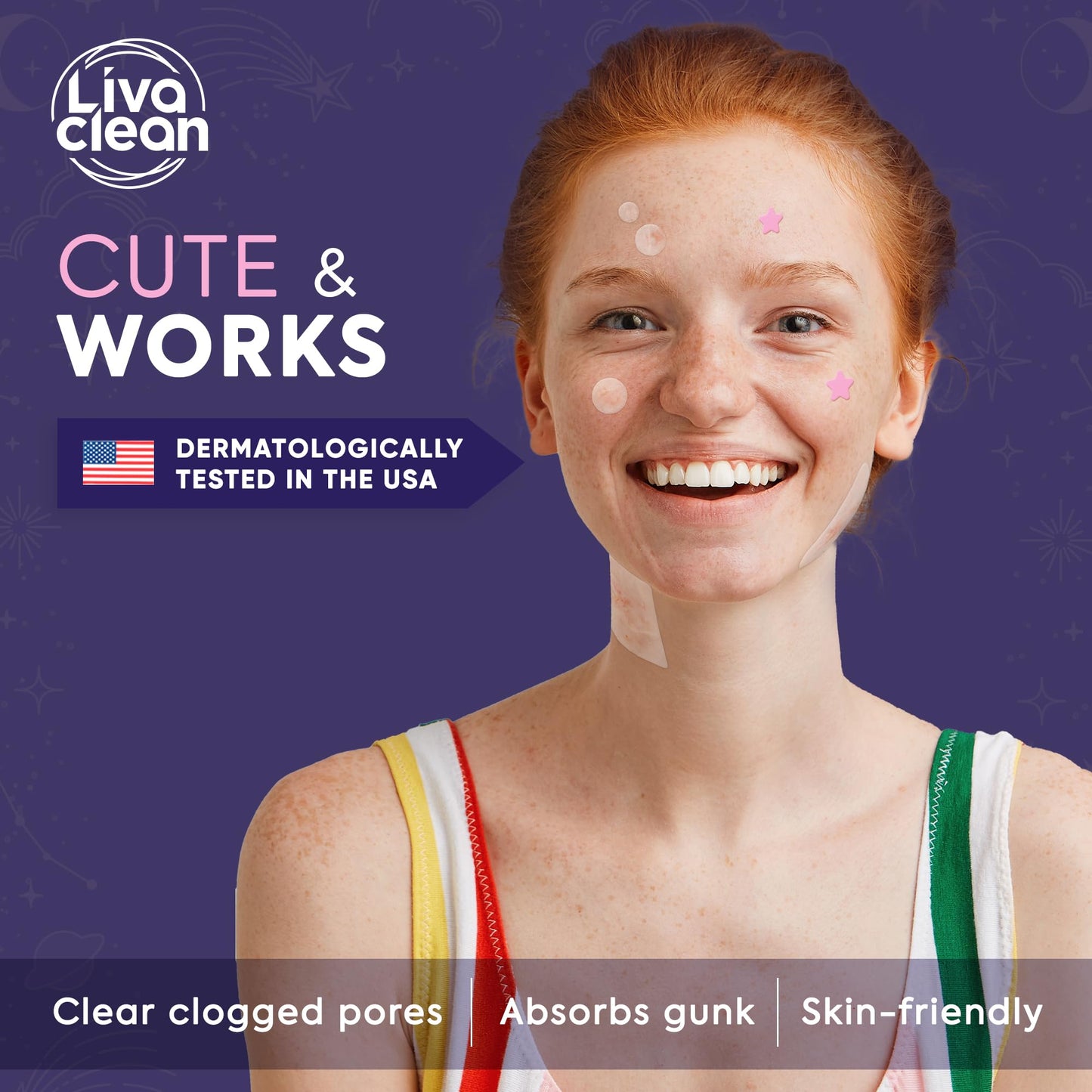 Livaclean 240 CT Star Pimple Patches for Face + 272 CT Variety Pack Large Acne Patches for Face and Body w/Tea Tree Oil, Salicylic Acid | Hydrocolloid Acne Patch | Cute Star Pimple Patch