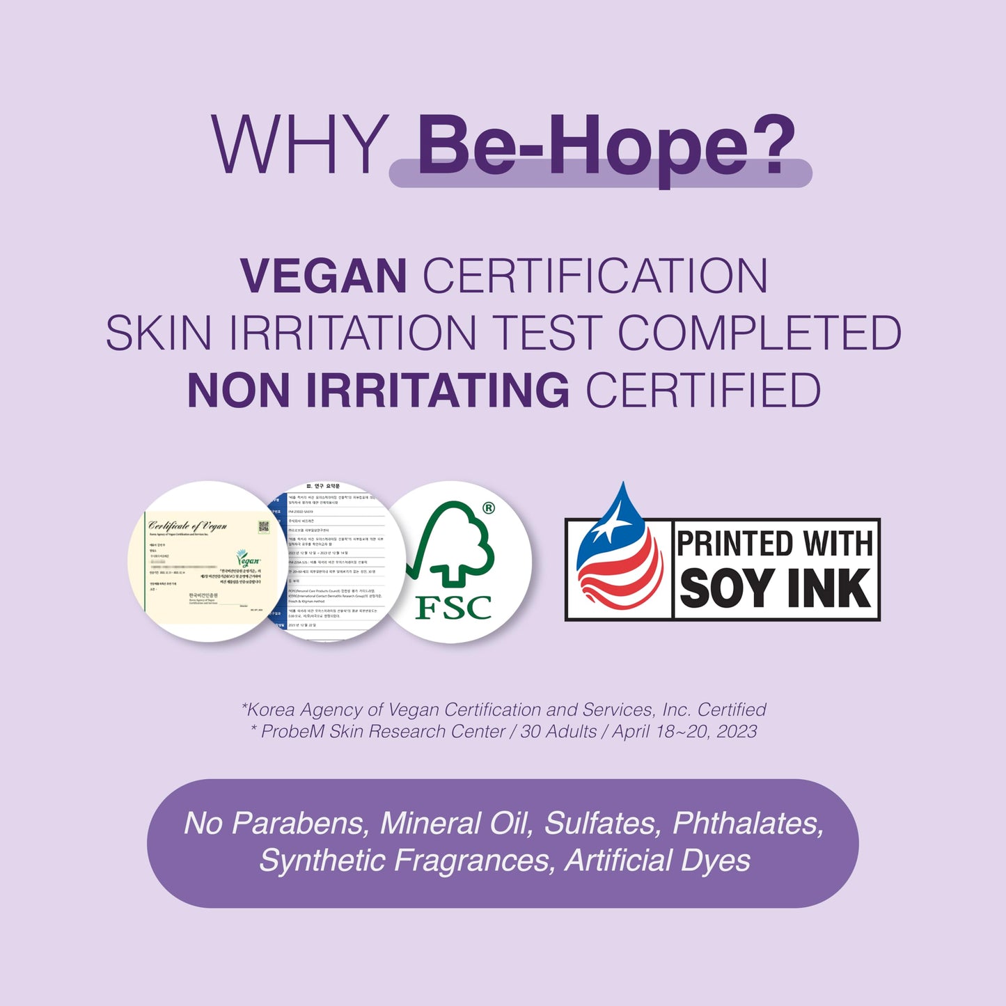 Be-Hope Smoothing Toner | Triple Hyaluronic Acid + Purple Tea | Dry Skin