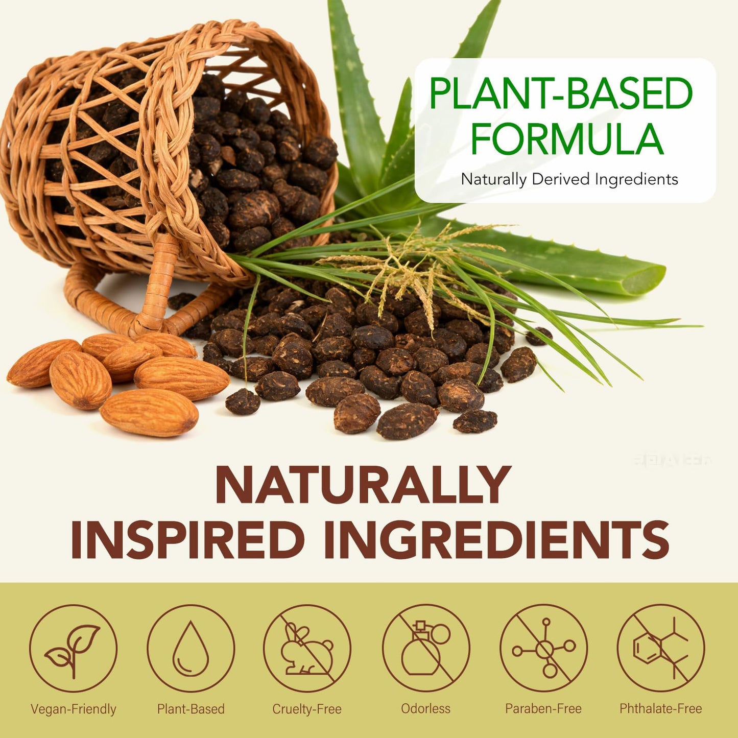 Cyperus Rotundus Oil, Cyperus Rotundus Oil for Hair Removal, Reduces Unwanted Hair Growth, Moisturizing & Soothing, Natural Inhibitor to Reduce Body Hair Growth, Shrink Pores