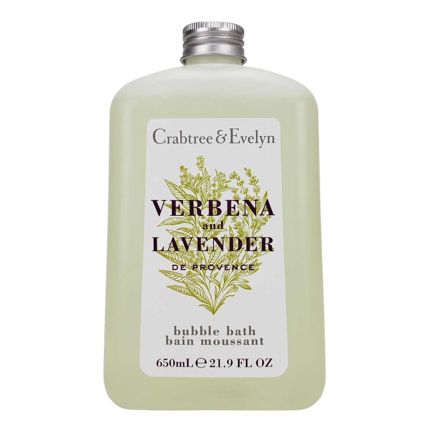 Crabtree & Evelyn Verbena De Provence Bubble Bath Shower Gel 21.9 oz