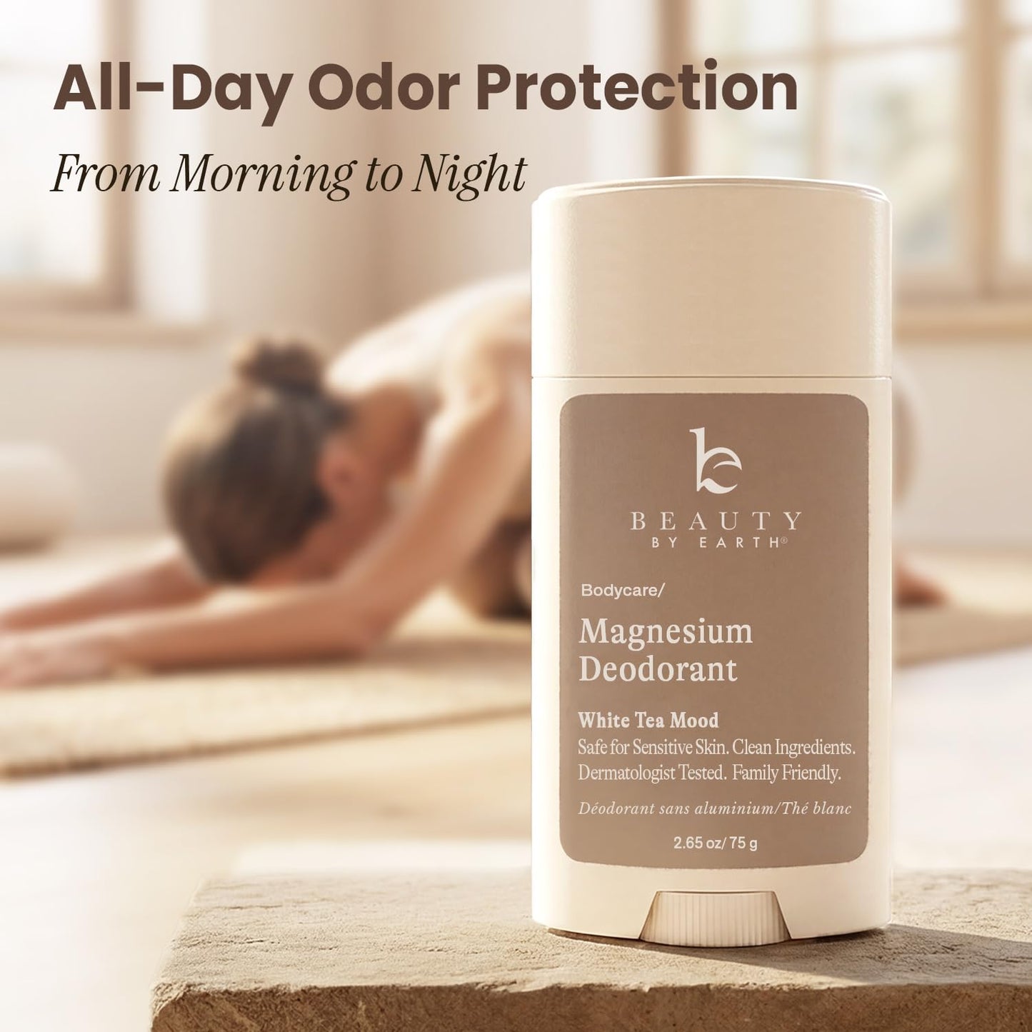 Aluminum Free Deodorant for Women – USA Made Natural Magnesium Deodorant