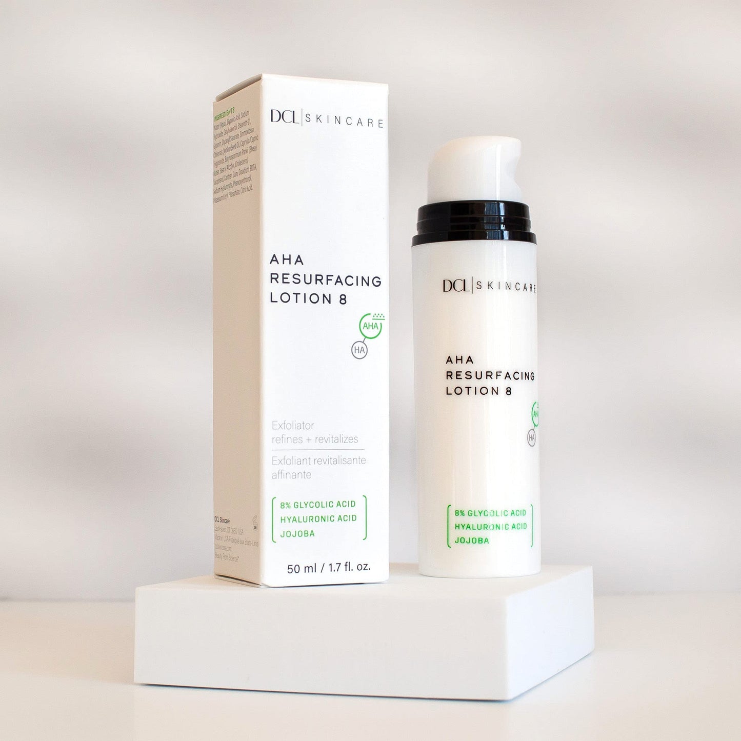 DCL Skincare AHA Resurfacing Lotion with Glycolic Acid