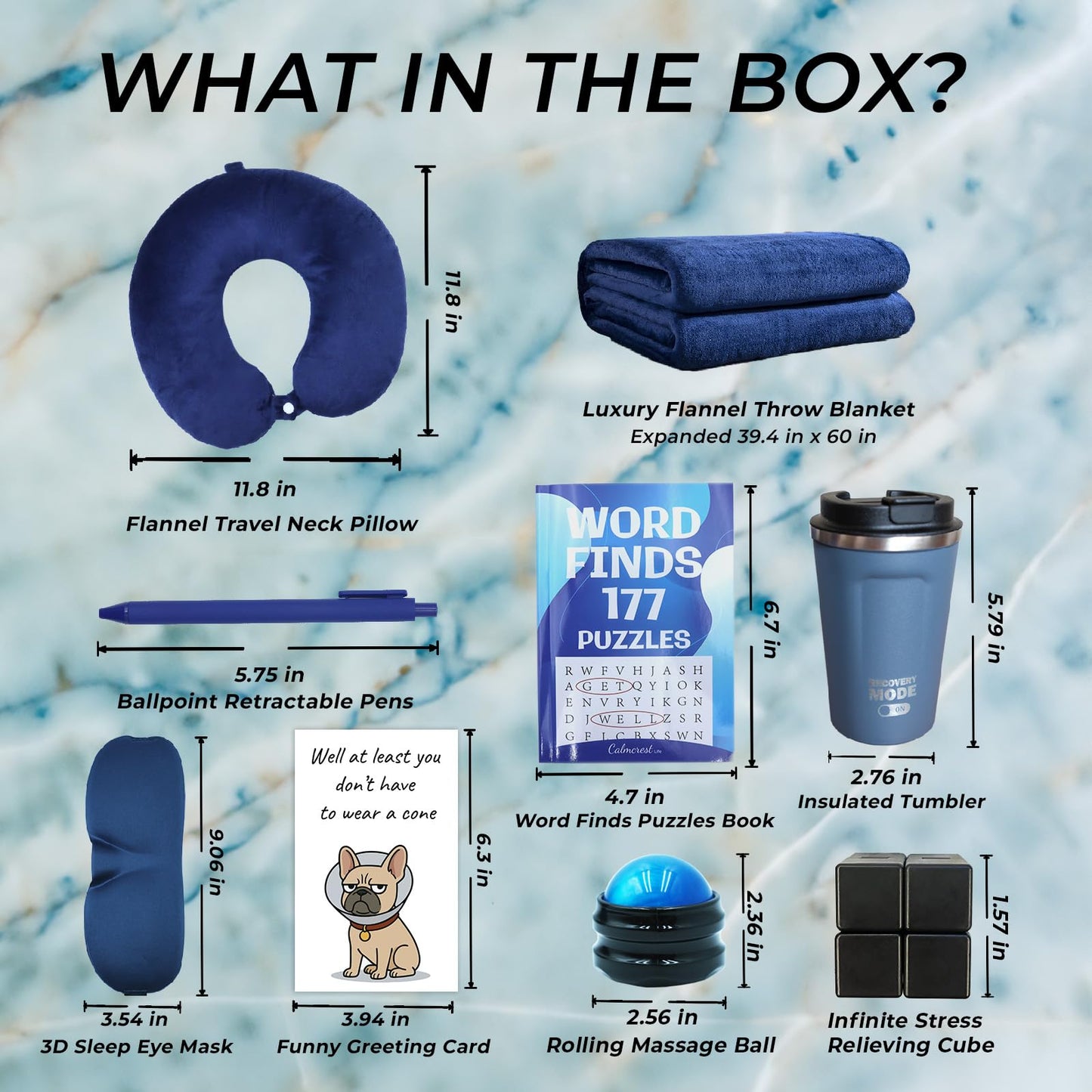 Get Well Soon Gifts for Men, Sympathy Gifts for Loss of Loved One, Care Package Self Care Gift for Men, Get Well Basket for Sick Friends, Thinking of You Feel Better Gift Box for Dad Brother