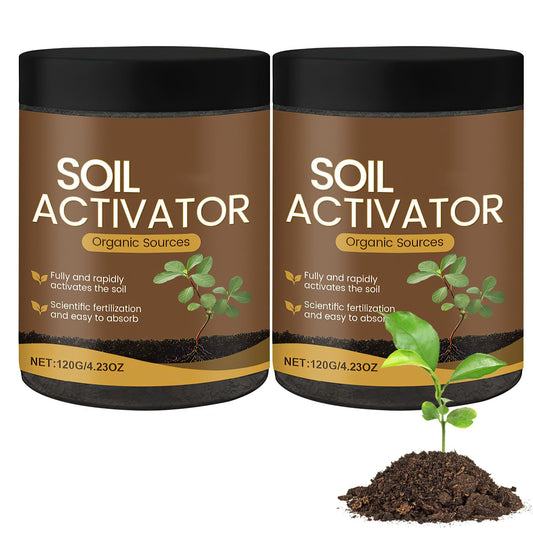 Organic Soil Activator for Plants - 2PCS Nutrient Absorption & Root Development | Eco-Friendly Fertilizer
