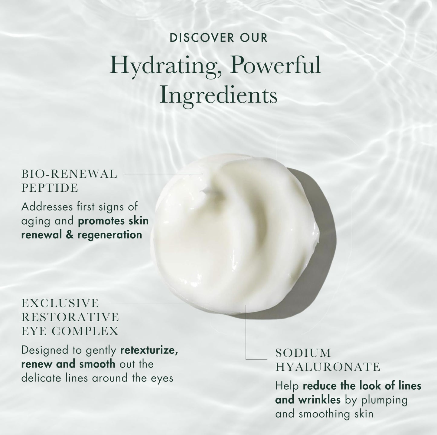 RéVive Renewal Under Eye Cream - Retexturizing Eye Cream for Wrinkles - Helps to Reduce Crow's Feet and Improve Skin Texture & Moisturization - Suitable for All Skin Types (0.5 oz)