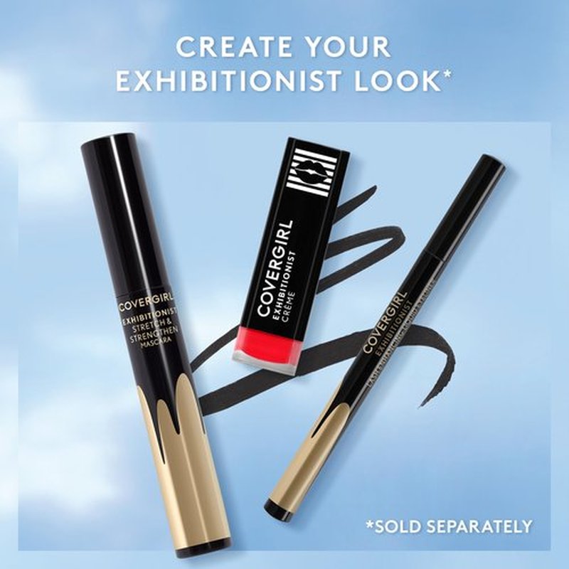 COVERGIRL Exhibitionist Lipstick Cream, Sultry Sienna 250, Lipstick Tube 0.123 OZ (3.5 g)