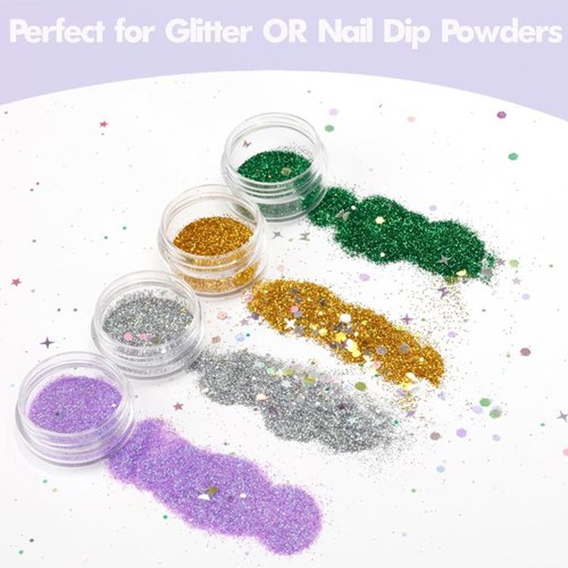 5 Gram Sample Containers with White Lids, 50 Count 5ML Sample Jars, Empty Cosmetic Containers with Lids, Small Makeup Travel Containers for Glitter, Lotion, Cream, Beads, with Labels, Mini Spatulas