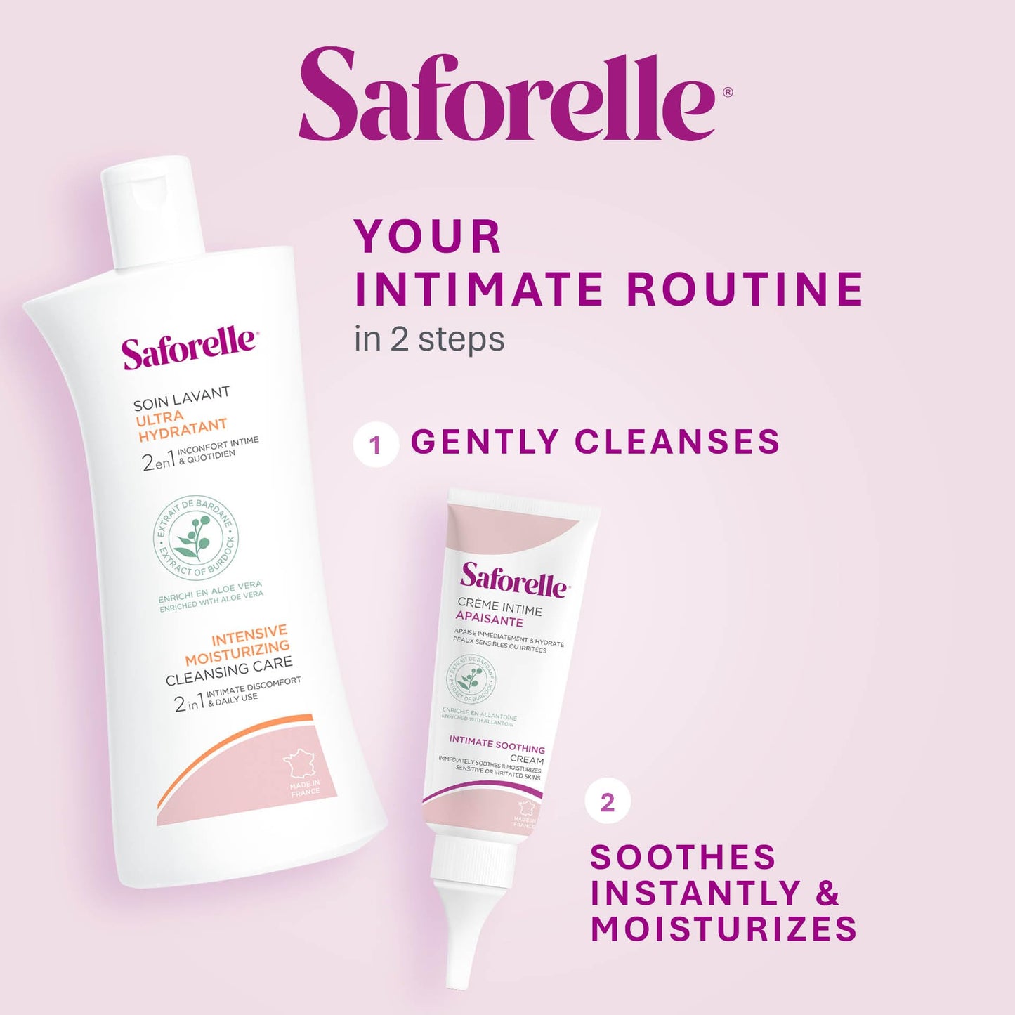 Saforelle Intimate Soothing Cream, 40 ml