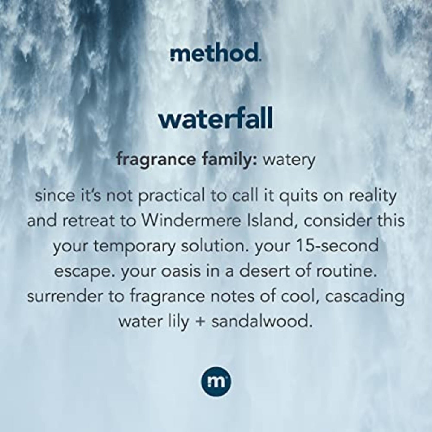 Method Foaming Hand Soap,Waterfall,Paraben and Phthalate Free,10 fl oz,(Pack of 12)