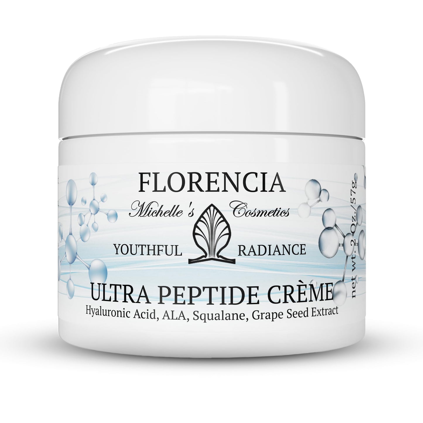 Florencia Ultra Peptide Complex Cream – Reviving Face Moisturizer, 2 oz
