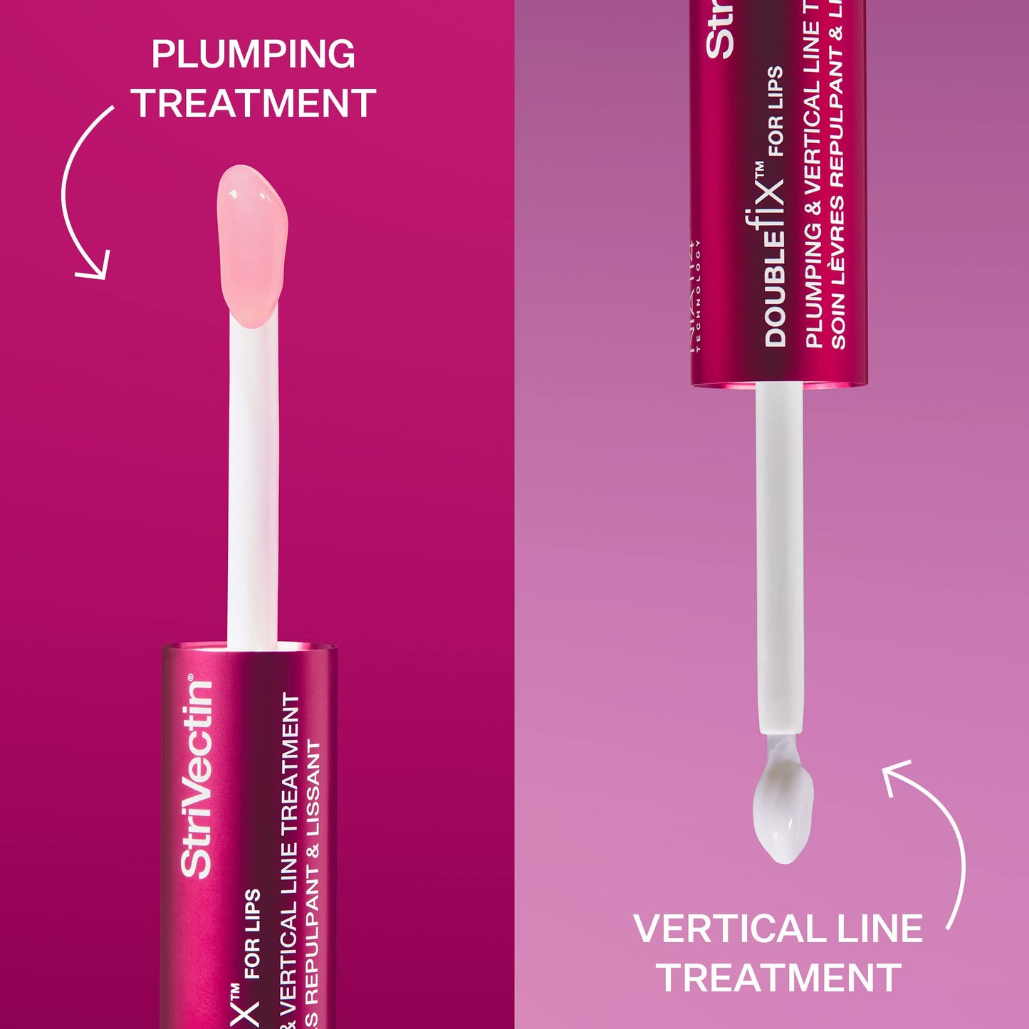 StriVectin DoubleFix For Lips 2-in-1 Lip Fix Plumping Treatment & Vertical Line Treatment (Pack of 2)