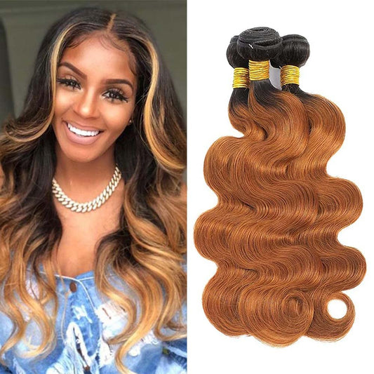 Brown Bundles Human Hair 1B30 Body Wave Human Hair Brown Body Bundles Wet And Wavy Unprocessed Brazilian Virgin Human Hiar Bundles Brown Body Wave Bundles Human Hair 22 22 22 Inch