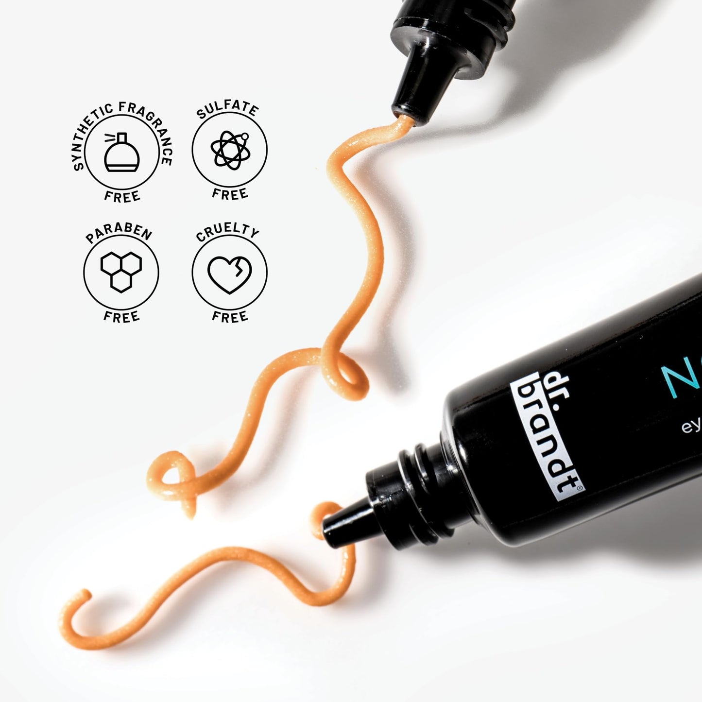 Dr. Brandt Needles No More, No More Baggage - 0.5 oz, Pack of 2 - Minimizes Under-Eye Bags, Puffiness & Dark Circles