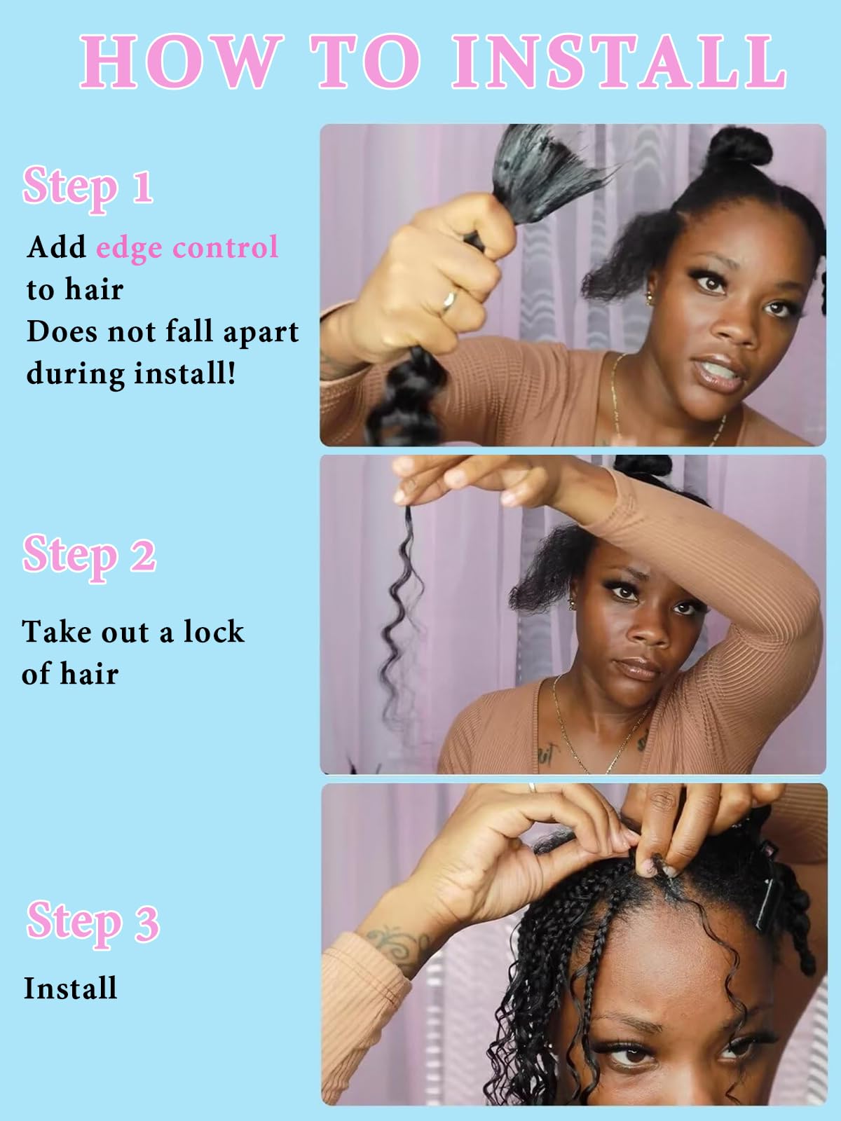 Honey Blonde Human Braiding Hair for Boho Braids 2 Bundles 20 Inch 100g #27 Deep Water Wave Bulk Human Hair for Braiding Wet and Wavy Curly Bundles No Weft Micro Braiding Hair Human Hair Extensions