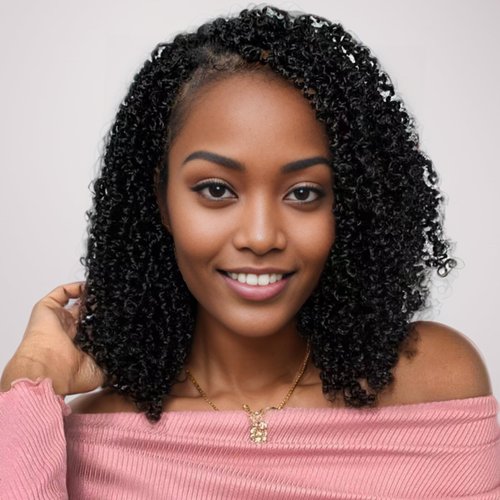 3 Packs Yankee Twist Crochet Braids Hair Passion Twist Pre Looped Curly Braiding Pretwisted Hair Extensions for Senegalese Black 8 Inch 1B#