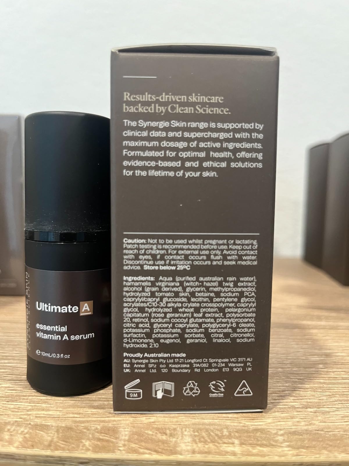 Synergie Skin Ultimate Anti-Ageing Kit, Reduces Wrinkles and Fine Lines, Vitamin B, Travel Skincare, Skin Brightening, Foaming Cleanser, Face and Eye Serum